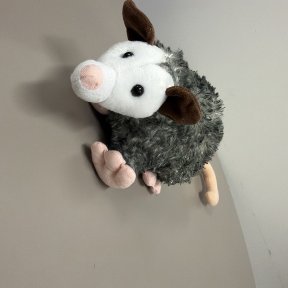 The Petting Zoo Other - Opossum Plush Toy The Petting Zoo Stuffed Animal 12"  Or 21"with Tail